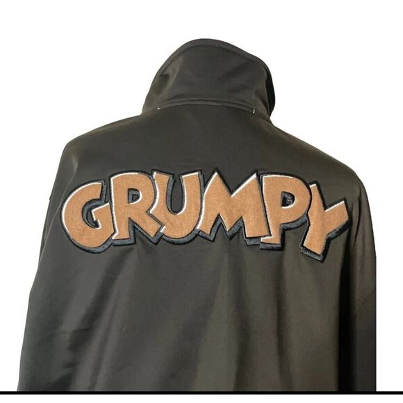 Disney Grumpy Dwarf Track Style Zip Up Jacket Women’s Large - Picture 7 of 12